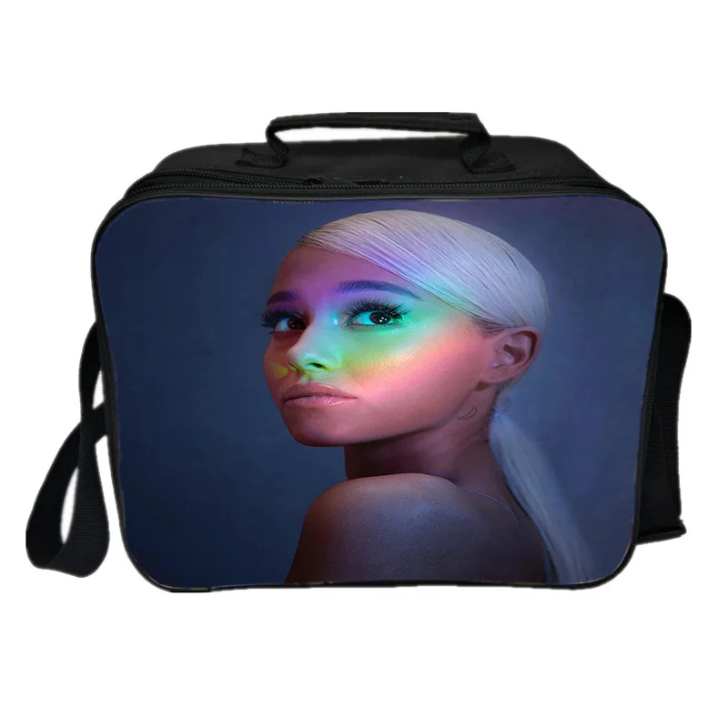 Ariana Grande Термосумка для обедов Термосумка для пищи для пикника походная сумка через плечо свежая сумка-холодильник - Цвет: 14