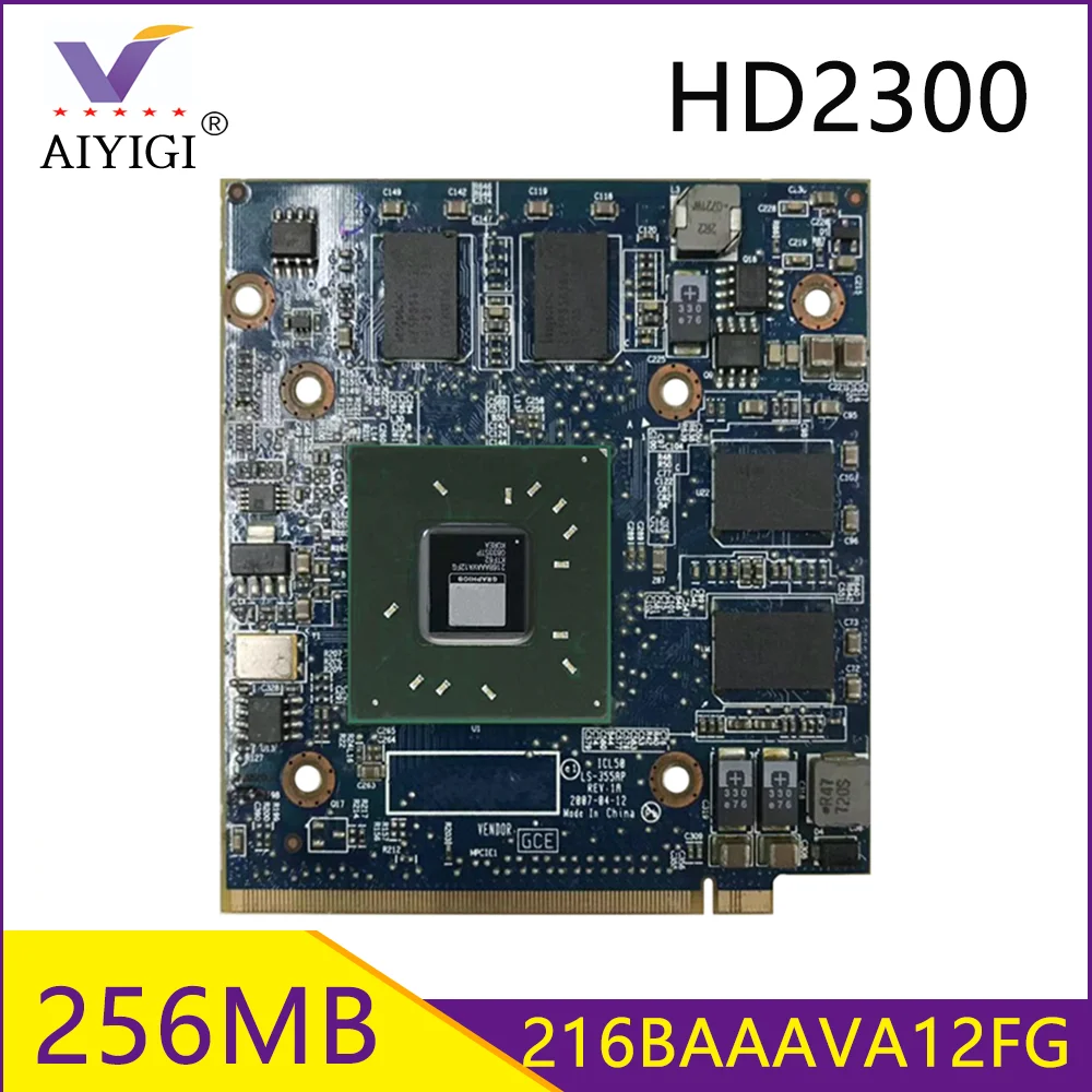 Видеокарта Radeon HD2300 HD2300M DDR2 256 Мб 216BAAAVA12FG для Acer 4630G 4730G 5520G 5720G 6920G 6930G 7720G