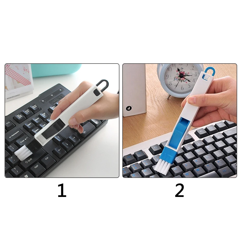 Для чистки мини-практичный мягкий маленького окна lcd-экрана средства протрите Интерфейс паз дверная щетка