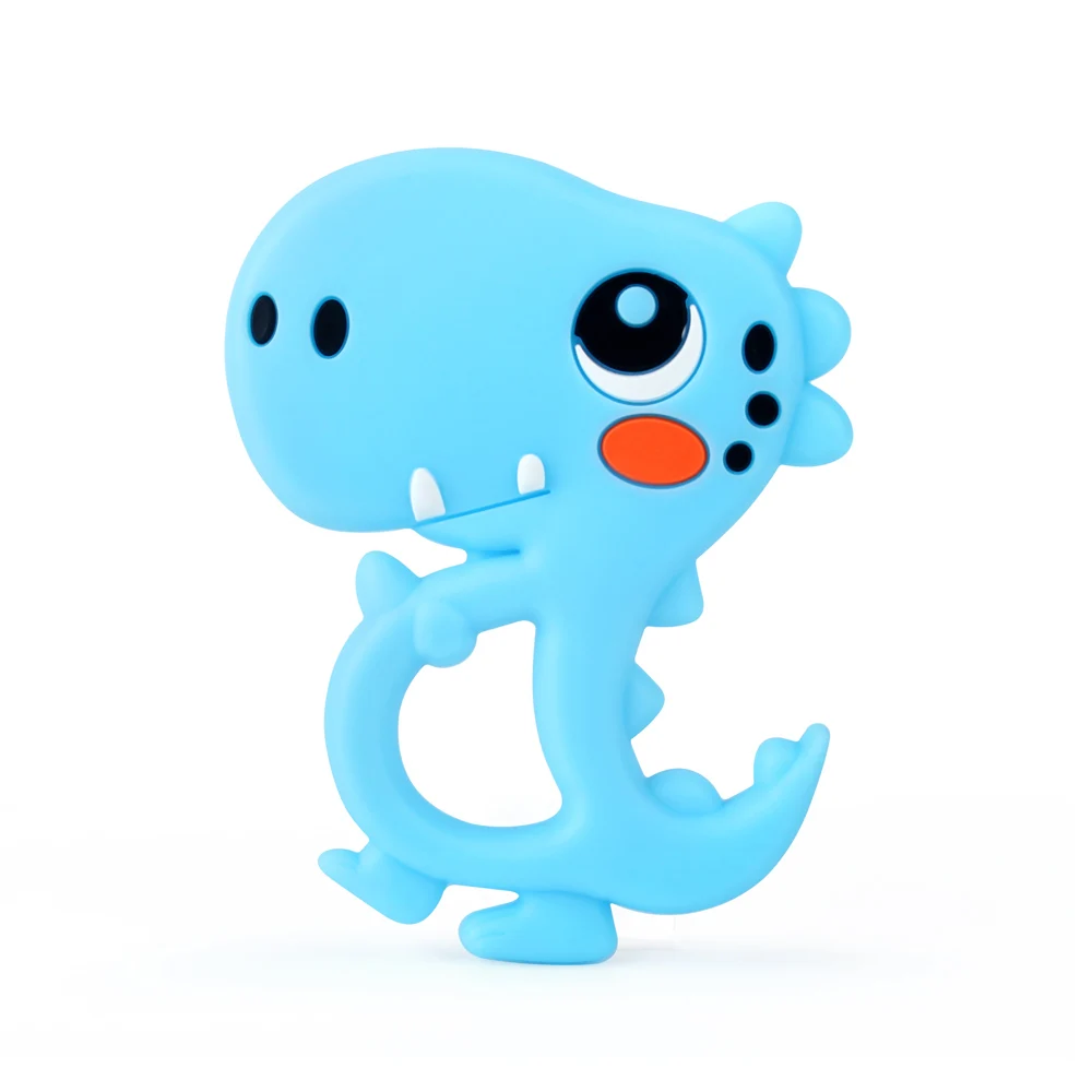 25 Keep& Grow 1 шт. Силиконовые Детские Прорезыватели в виде животных для грызунов пищевого класса грызуны коала собака динозавр Прорезыватель Силиконовые бусы для прорезывания зубов игрушки подарки - Color: 25