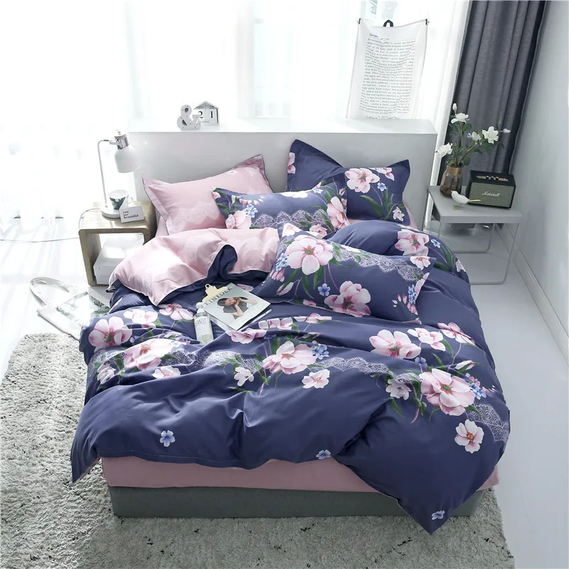 CHINESE STYLE Duvet Cover Set Bed Linens Pillowcase 3pcs Bedding Set,Comforter/Quilt/Blanket case Twin Queen King double single