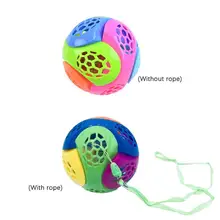 Креативный музыкальный светильник-головоломка, шар, сделай сам, сборные блоки, мигающие игрушки, детский подарок, для улучшения мышления, мозжечка, баланс