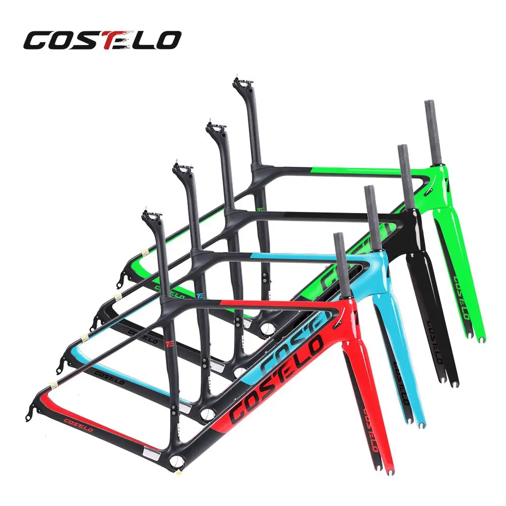 Sale 2018 Costelo RIO 3.0 BNP standard cycling team bicycle bicicleta frame carbon fiber bicycle frameset ultra light UCI rider 4