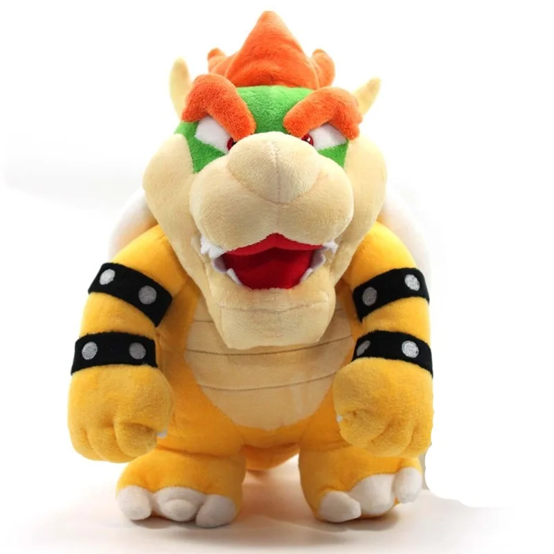 

[ Funny] Catoon Film Super Maree 10" 26cm Bowser drag Soft Stuffed Plush Toy doll model baby kids best gift