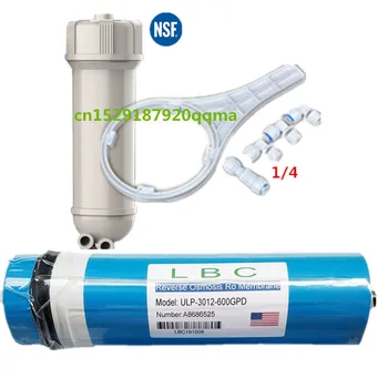 

600gpd reverse osmosis water filter 3012-600 ro membrane filter ro system + NSF water filter osmosis housing 1/4 Quick Links