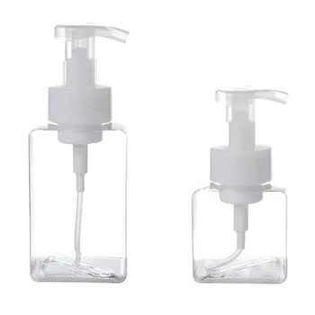 

250ml/400ml Foaming Hand Soap Dispensers Press-Type Empty Pump Bottle Liquid Mousses Refillable Containers Facial Cleanser Foame