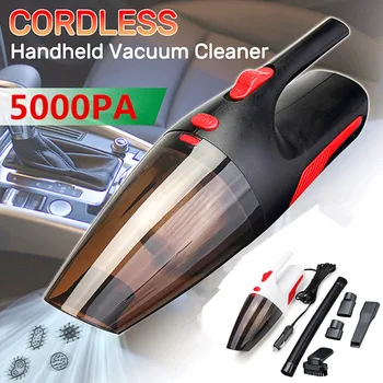 

120W 12V Car Vacuum Cleaner Handheld Cordless/Car Plug 7000PA Super Suction Wet/Dry Vaccum Cleaner for Car Home