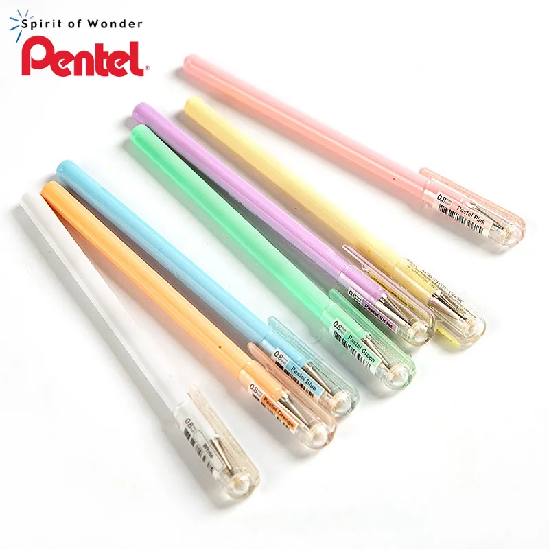 Pentel0 8 мм K108 нейтральная цветная ручка карамельных цветов Макарон милый
