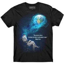 Nikola футболка Tesla dream, футболка с бесплатной энергией, футболка для учёных,, дешевая футболка, модная футболка