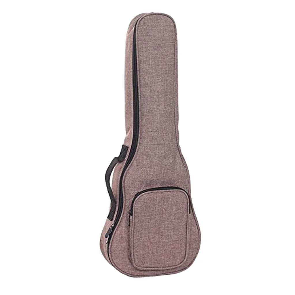 Nylon Ukulele Storage Bag Backpack Case Box for 21'' 23'' 24'' 26'' ukulele - Цвет: 23inch-24inch