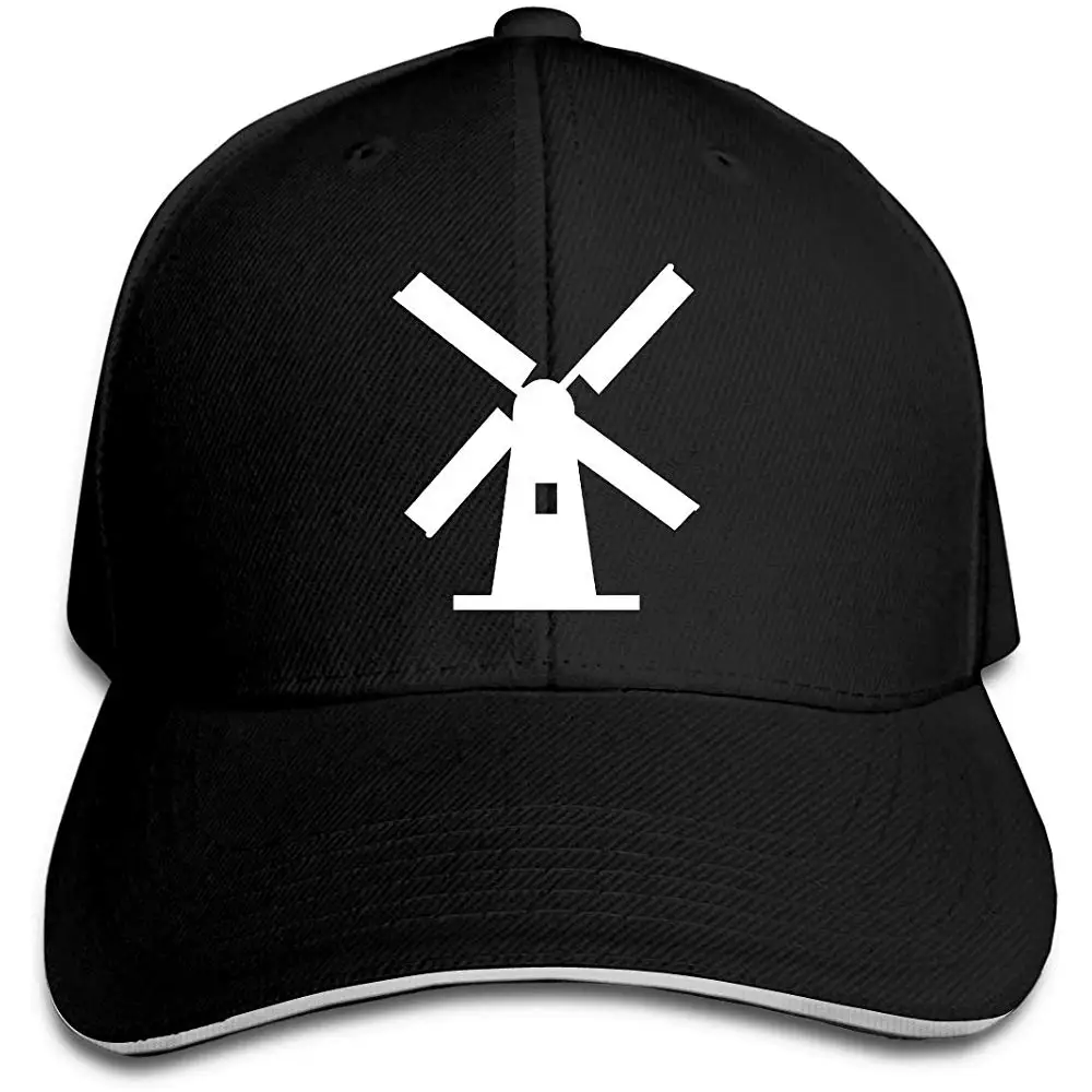 Мужская бейсболка с ветряной мельницей, бейсболка