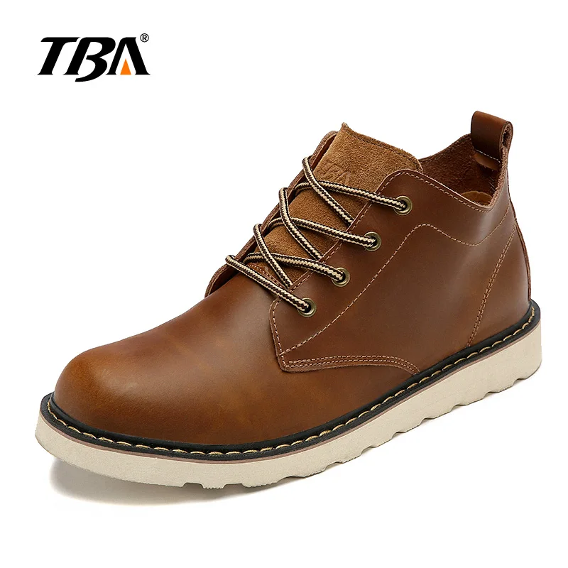 Высококачественная Мужская Повседневная обувь TBA5919 коричневая Рабочая обувь размер 39-44
