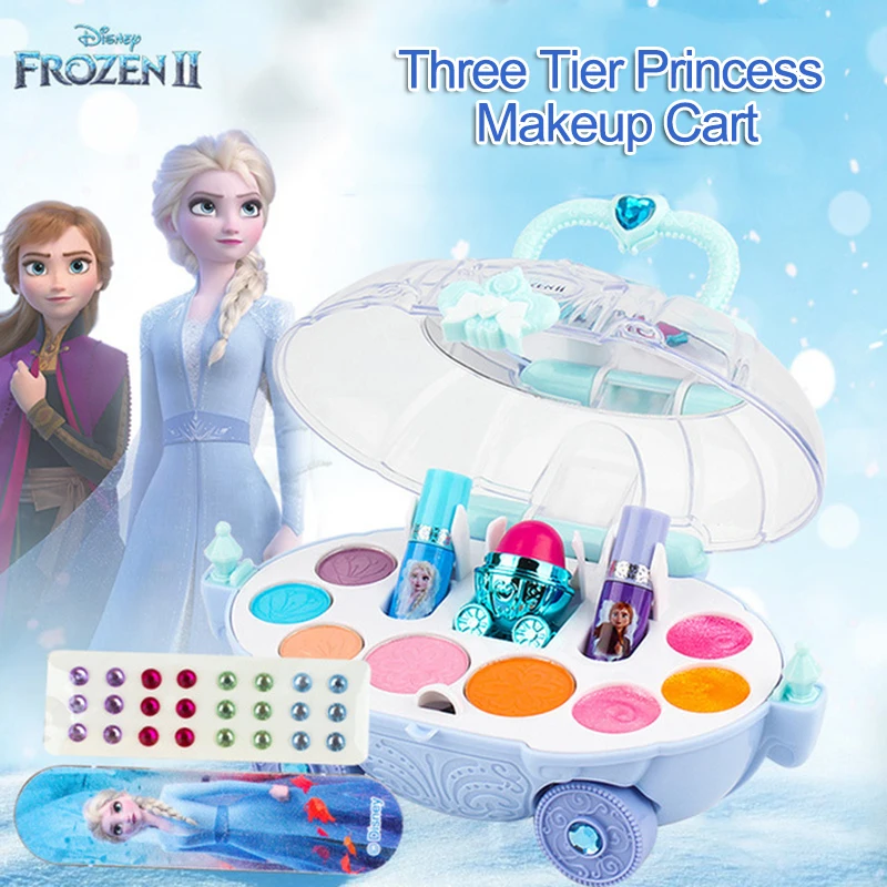 Дисней Принцесса Девушки Макияж игрушка набор Детская косметика автомобиль игрушка ролевые игры девушки макияж обучающие игрушки для детей Подарки для девочек
