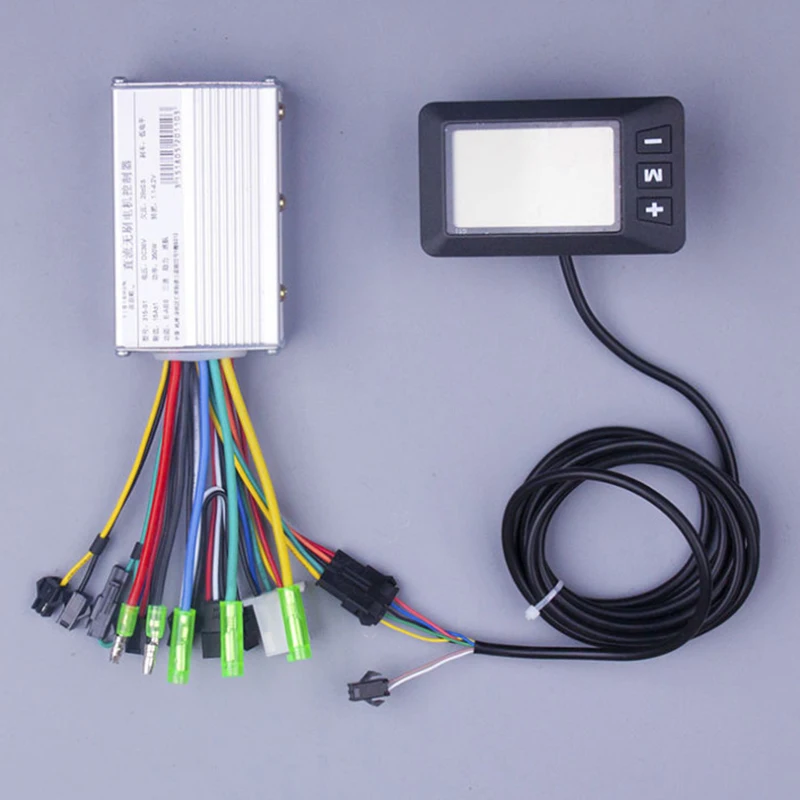 

Electric Bicycle Scooter Controller Meter Horizontal Screen Multi-function LCD 3.5*2*1.2in electric bike scooter accessories