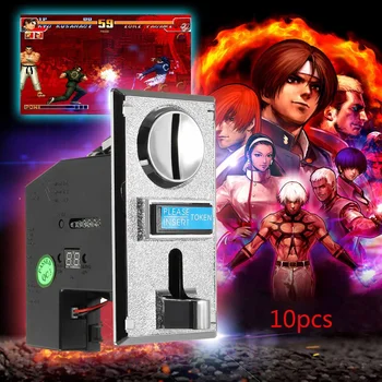 

Multi Coin Acceptor Electronic Roll Down Coin Acceptor Selector Mechanism Vending Machine Mech Arcade Game Ticket Redemption