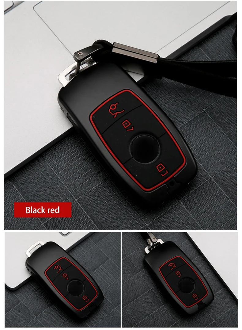Цинковый брелок для автомобильных ключей, дистанционный ключ чехол Крышка для Mercedes Benz A-Class e-класс E43 W213 E300 E400 W213 A-Class W177