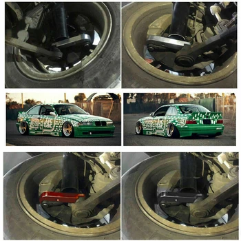 

Durable And Practical For BMW E46 Steering Lock Adapter To Increase Turning Angle Aluminum Easy To Install And Use