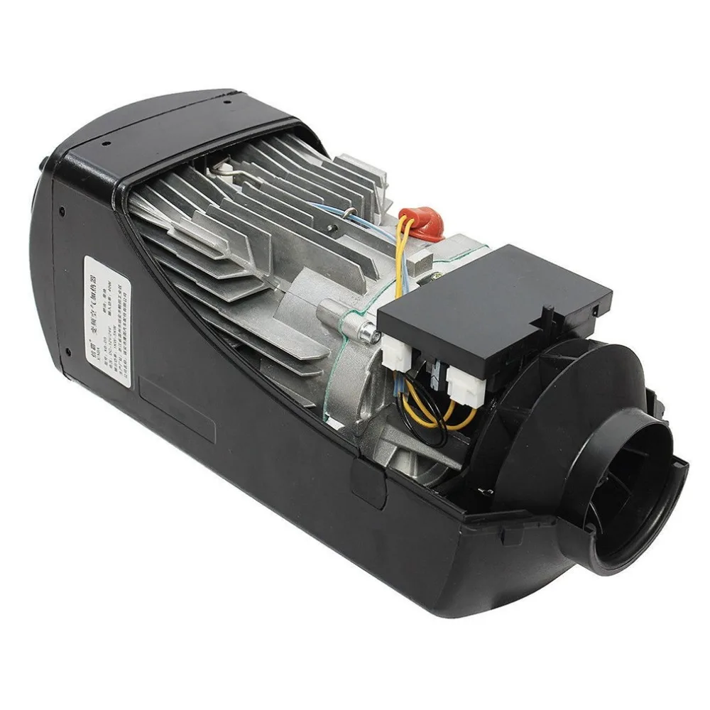 8 кВт Черный одно отверстие нагреватель воздуха стояночный нагреватель поворотный переключатель ЖК-переключатель и цифровой переключатель с глушителем глушитель