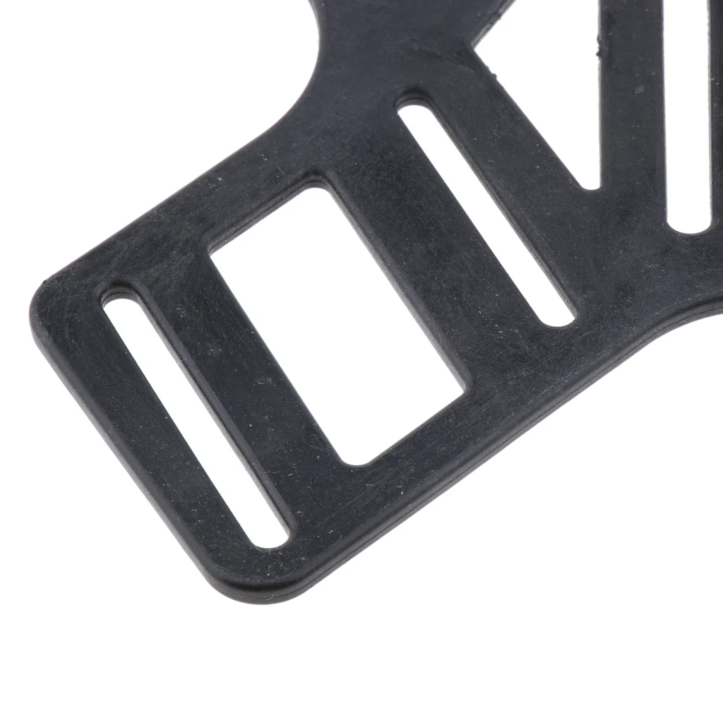 Premium Plastic Buckle for Rock Climbing Safety Harness Back Hang Point Connect Durable Climbing Equipment Accessories - Black