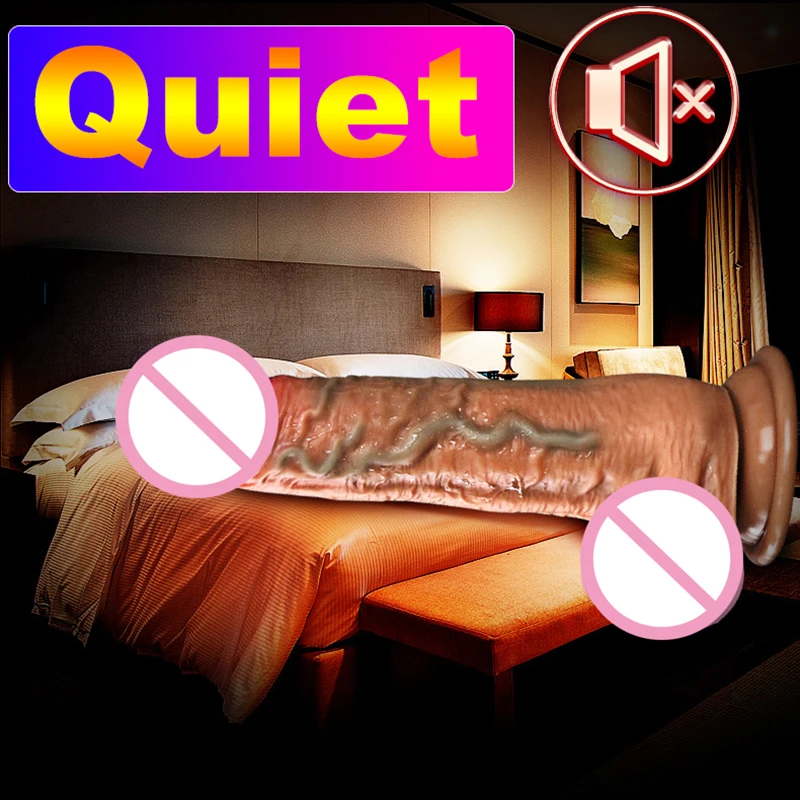 Vibrator Big Dildos for Women Silicone Male Artificial Penis Vibrating Thrusting Dildo Suction Cup Sex Toys Female Masturbator 5