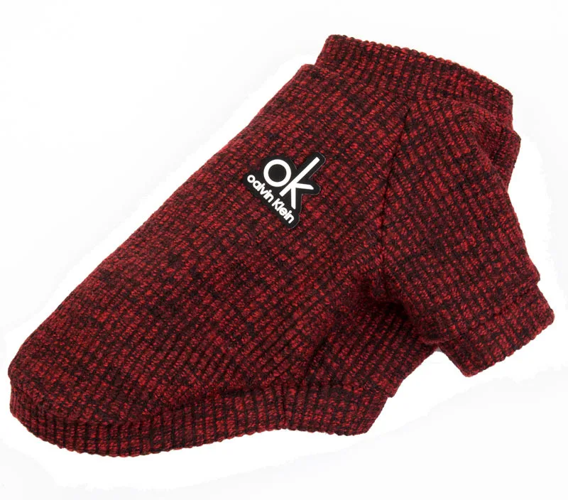 knitted dog clothes-