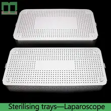 Стерилизационные поддоны laparoscope алюминиевый сплав большой размер хирургический операционный инструмент двухслойный однослойный медицинский стерилизатор