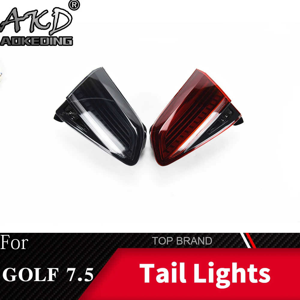  Car Styling Tail Lamp For VW Golf 7 Golf 7.5 MK7.5 2017-2019 LED Tail Light Rear Lamp DRL Dynamic S - 4000090066667