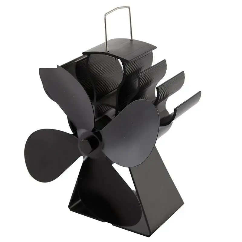 

Thermal Power Generator Fan Christmas Stove Black European And American Thermal Power Fans Decoration Accessories