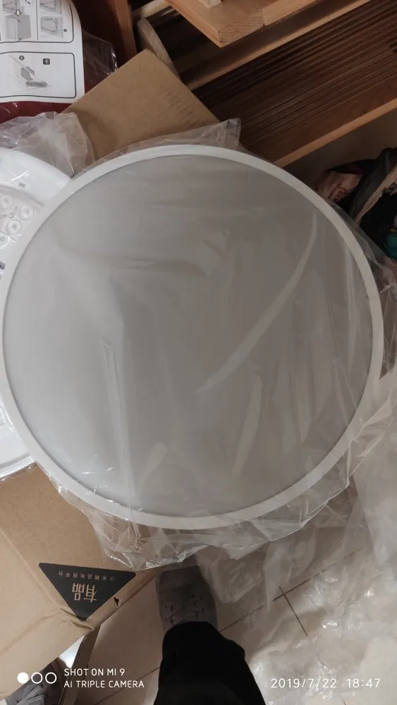Xiaomi mijia YEELIGHT YLXD37YL XIANYU светодиодный умный потолочный светильник умный светодиодный свет 220 В Поддержка приложения/дистанционное управление/Голосовое управление