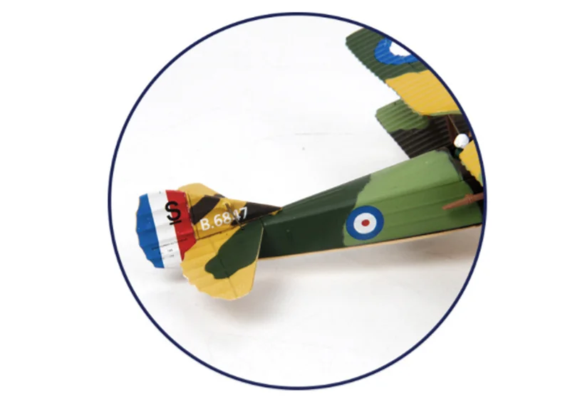 Коллекция 1: 72 Масштаб 1920 французский ВВС SPAD-XIII модель самолета литой Сплав истребитель самолет дисплей для взрослых