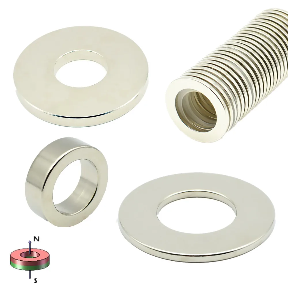 NdFeB магнитное кольцо Dia. 14 15 16 50 60 70 80 100 мм большое 22 23 25 26 неодимовое Прямая