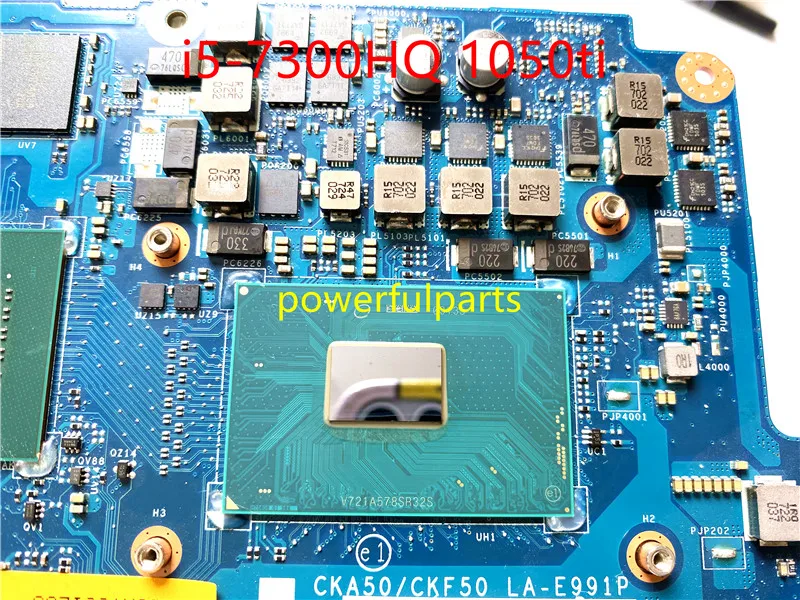 cheap pc motherboard 100% working FOR DELL VOSTRO 7570 7577 laptop motherboard i5-7300HQ CPU + 1050ti graphic 0KN44F CN-0KN44F CKA50 CKF50 LA-E991P best pc motherboard for music production