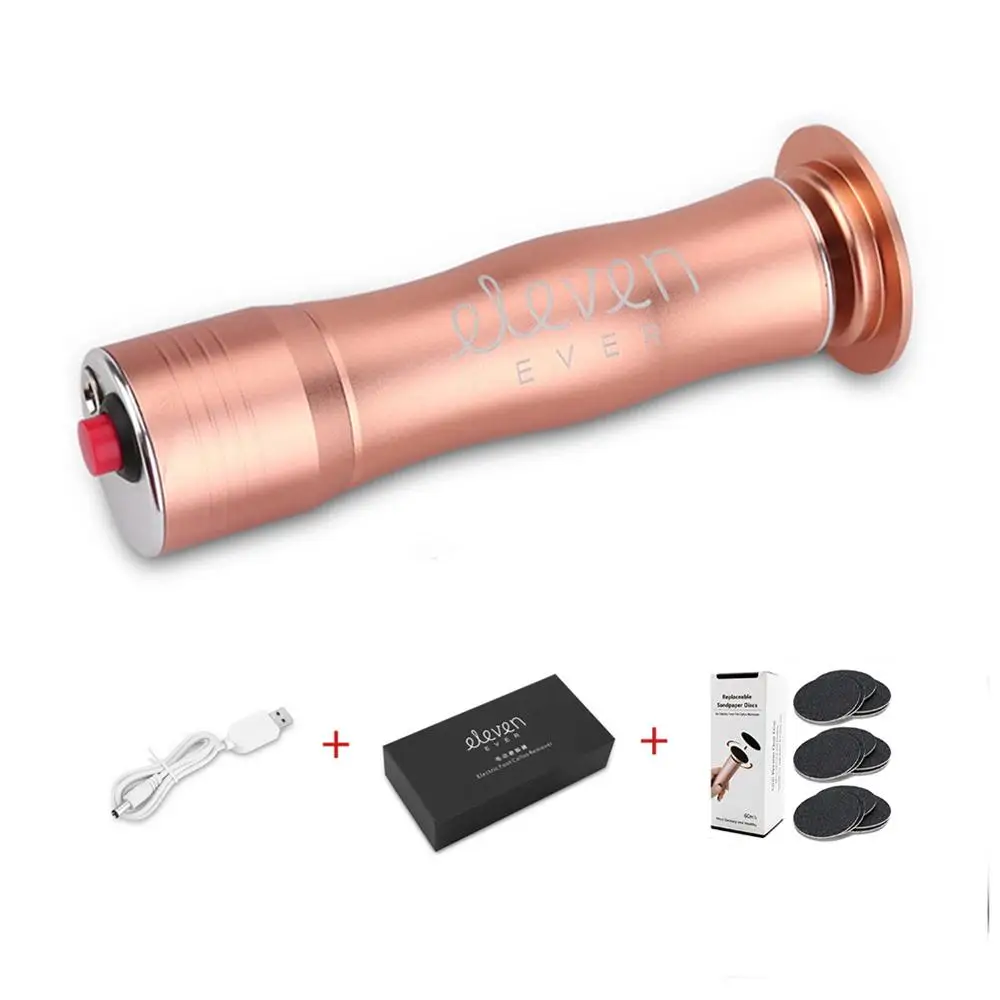 

Electric Foot Callus Remover with Replacement Sandpaper Disk 60pcs Foot File Sander for Feet Dead Dry Hard Skin Removal