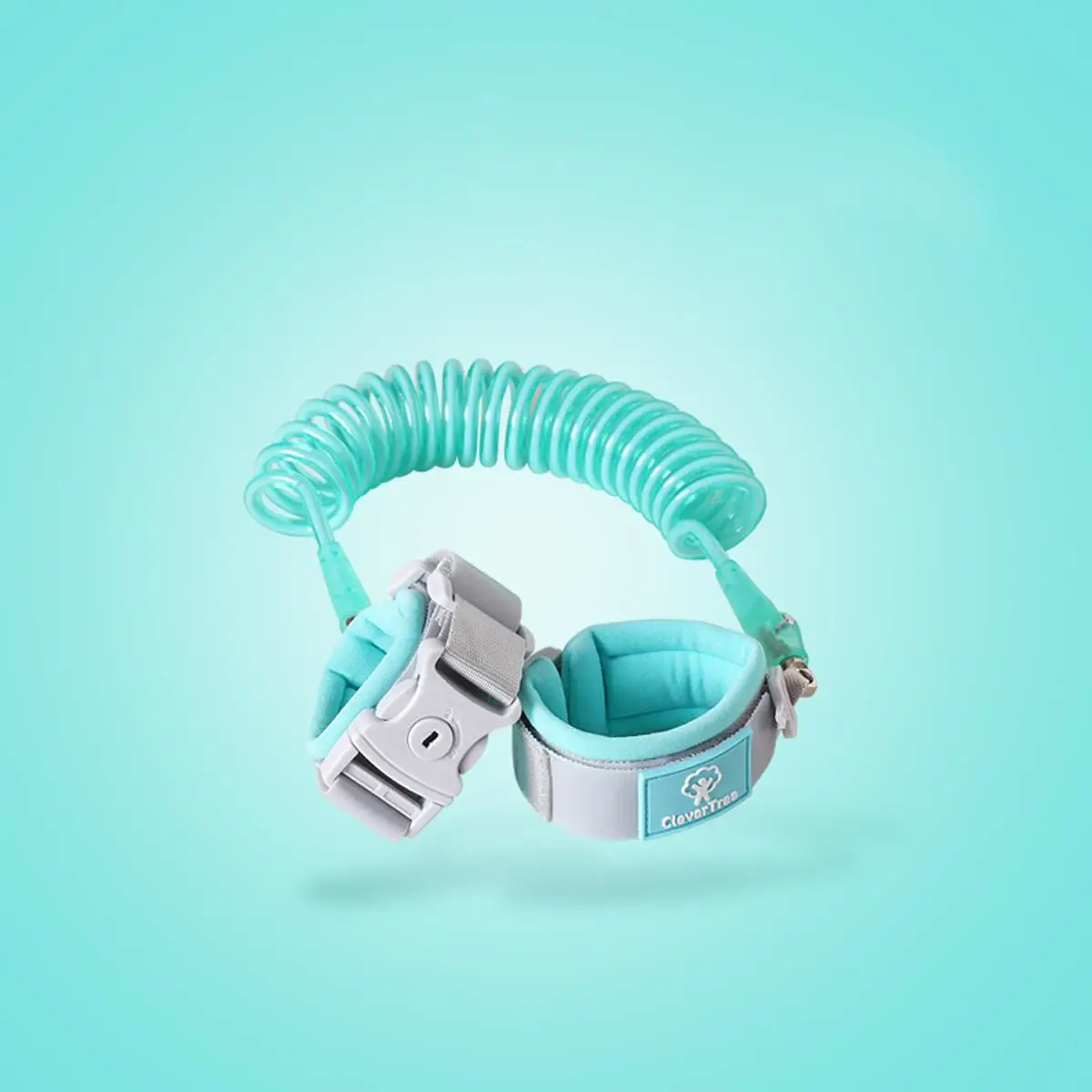 1.5/2/2.5m Kid Anti-lost Safety Leash Wrist Link Strap Rein Traction Rope with Night Vision LED Flash Shining Child Walking Hand - Цвет: Синий