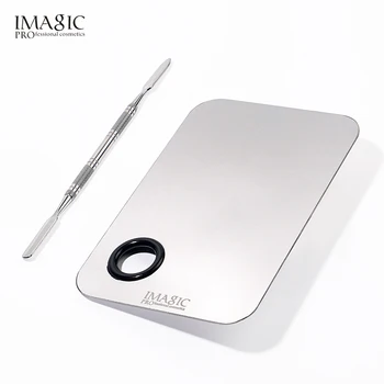 

1pcs Stainless Steel Beauty Makeup Nail Pigment Mixing Palette Spatula Cosmetic Tool Spatula High Quality Professional Tool