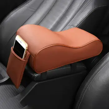 

Protector asiento auto Universal Faux Leather Car Center Console Arm Rest Pad Cushion Handrail seat protector чехол на сиденье