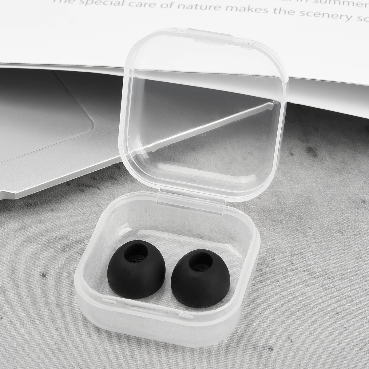 1pair High Quality Silicone Ear Tips for HUAWEI Freebuds 4i TWS Eartips Ture Wireless Active Noise Reduction Earbuds Tips