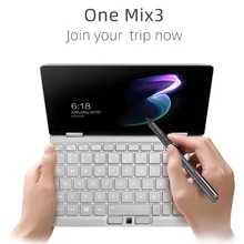 Один нетбук One Mix 3 2 в 1 Yoga карманный ноутбук Intel Core M3-8100Y двухъядерный ips Win 10 8 Гб DDR3 256 ГБ ноутбук