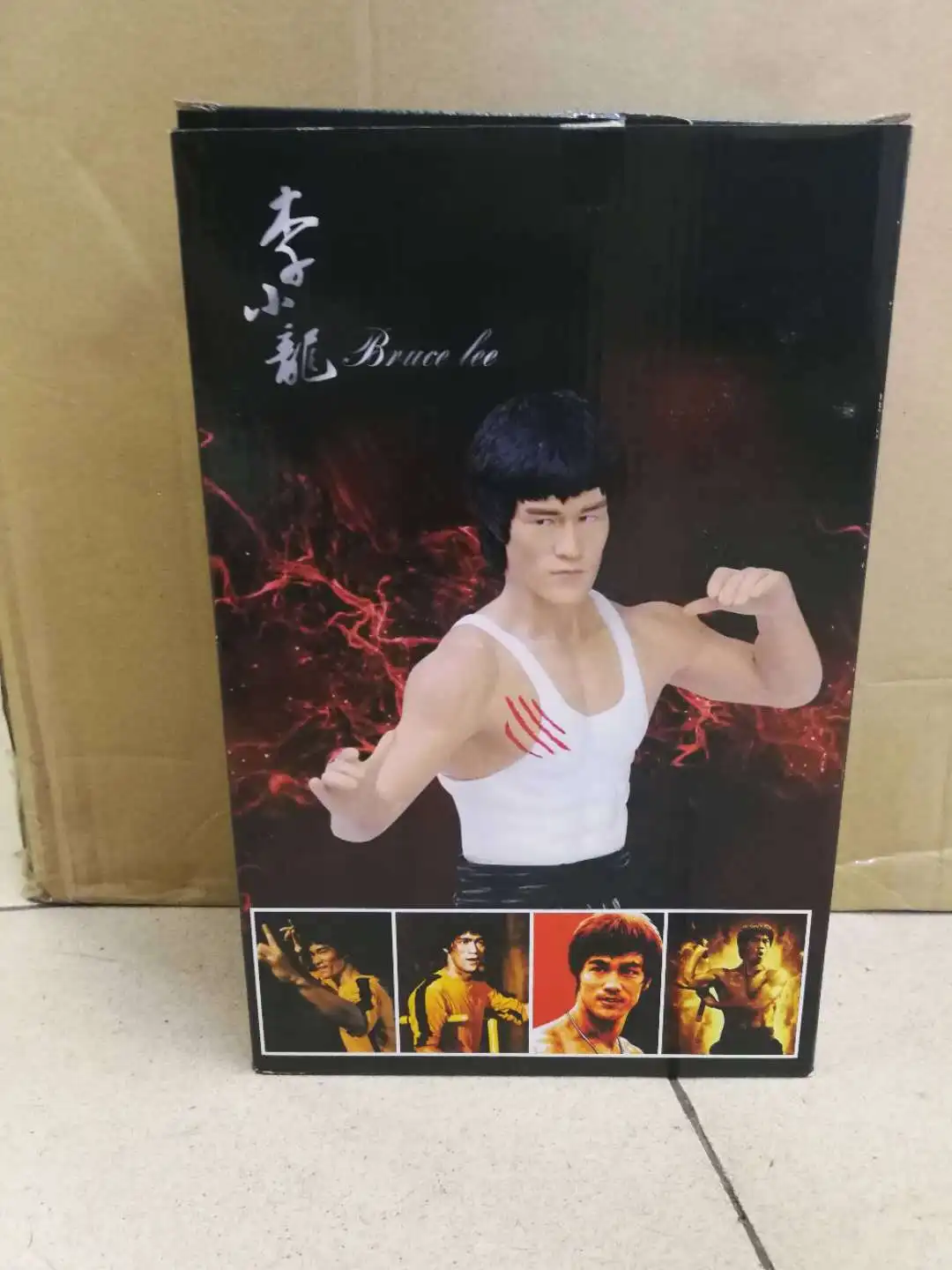 

Anime Legend Kung Fu Star Bruce Lee Battle Poses Garage Kit Model