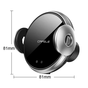 

Car mobile phone holder wireless charging electric 15W fast charging automatic induction Magnetic Car Fast Charging Stand Holder