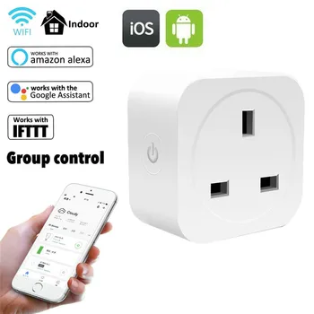 

Smart Wifi Plug Switch Socket Outlet Echo Alexa Google Home IFTTT