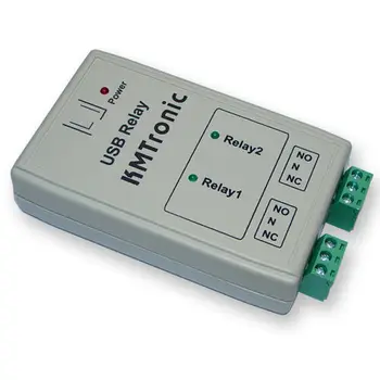 

USB Two Relay Controller - RS232 Serial controlled