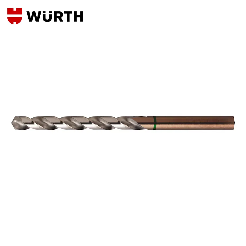 WurthTwistDrillBitHSCoDIN338TypeRNOXIDZEBRAPremiumHSS