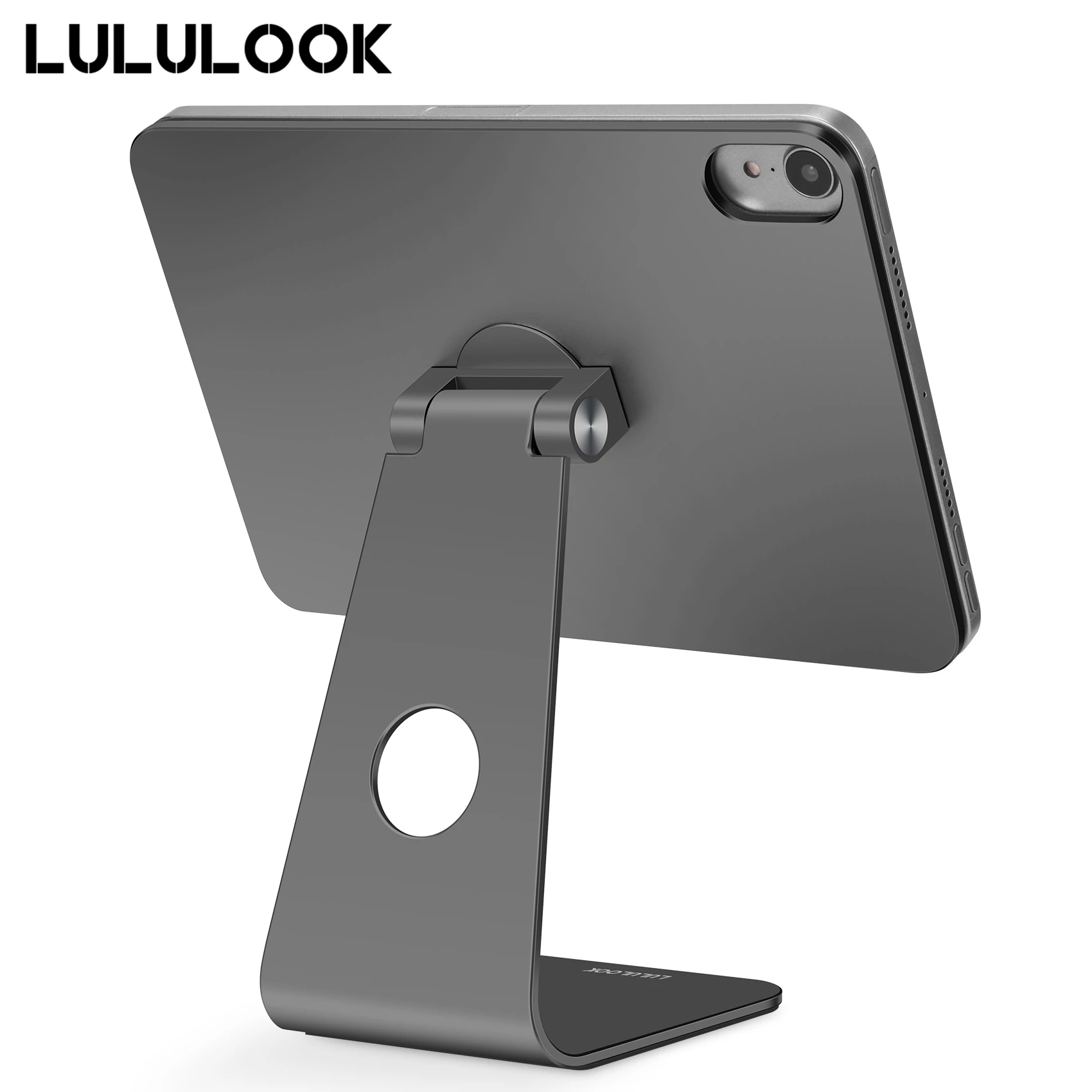 Lululook Magnetische Stand Tablet-Halter Für iPad Mini 6 Einstellbare  Desktop Halterung Magnet Aluminium Stehen Für Apple iPad Mini 6