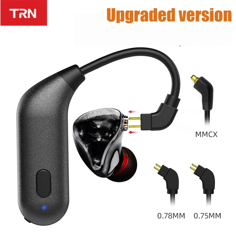 

TRN BT20S Upgrade Wireless Bluetooth 5.0 ATP-X Earphone Cable 0.75mm 0.78mm mmcx interface Dual Earphone Accessories Waterproof