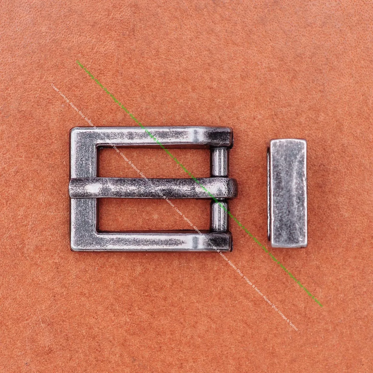 Set Clip Pin Buckle Clasp Belt Buckle Pins Leather Bracelets Watch