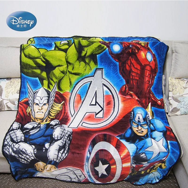 Avenger 3 Disney просвет с супергероями из «Мстителей» плюшевые пледы Флисовые Одеяла Пледы для покрывало на кровать для мальчиков диван Manta Украшения в спальню 120x150 см - Цвет: Avenger 3
