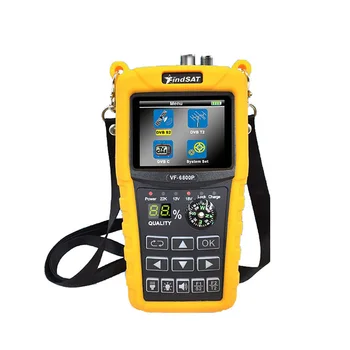 

VF-6800 HD Digital Satellite Finder Combo Support DVB-T2/DVB S2/DVB C Sat Finder Meter For Satellite TV Receiver dvb t2 Tuner
