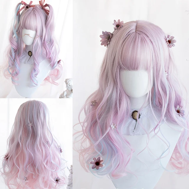 Pastel Ombre Aesthetic Wigs 6