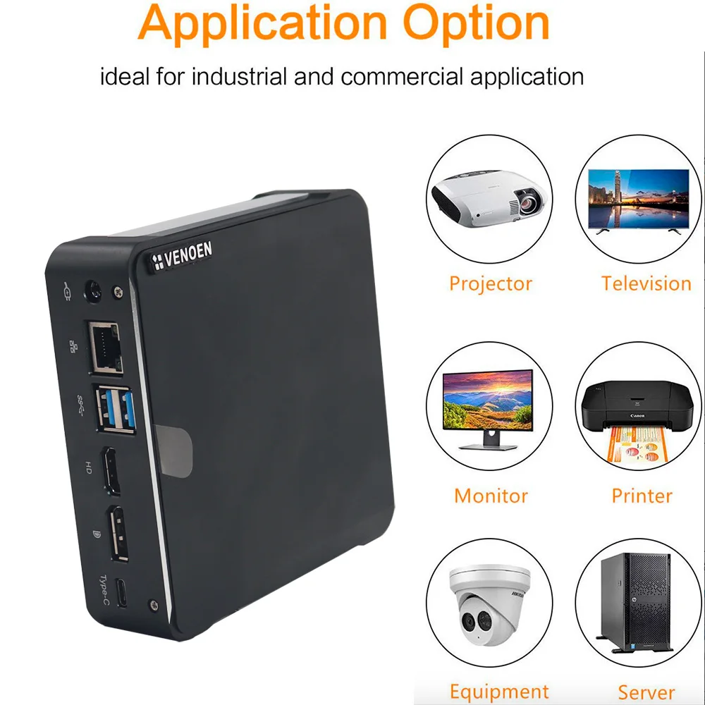 Мини игровой ПК четырехъядерный Intel i7 8565U i5 8265U Pentium 5405U Type C HD 2 0 DP 4K @ 60 Гц i3 8145U тонкий